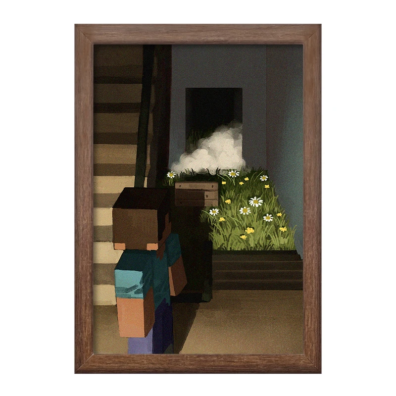 تابلو خندالو طرح ماینکرافت (Minecraft) کد F14062