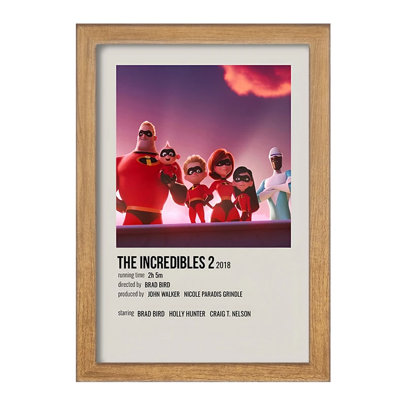 تابلو خندالو طرح شگفت انگیزان (The Incredibles) کد F14212