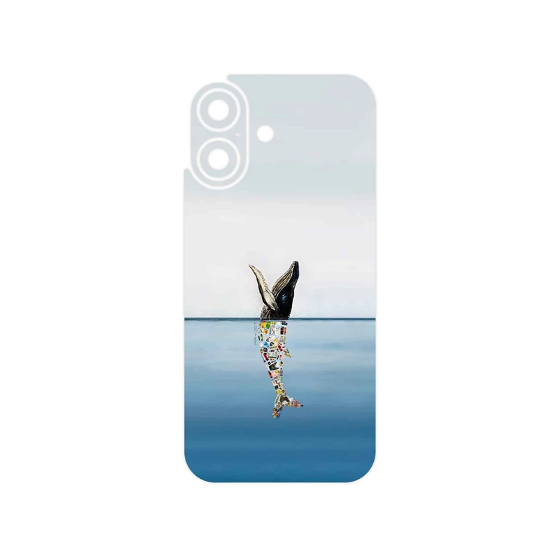برچسب پوششی ماهوت مدل Collage of Sea Trash مناسب برای گوشی موبایل اپل iPhone 17
