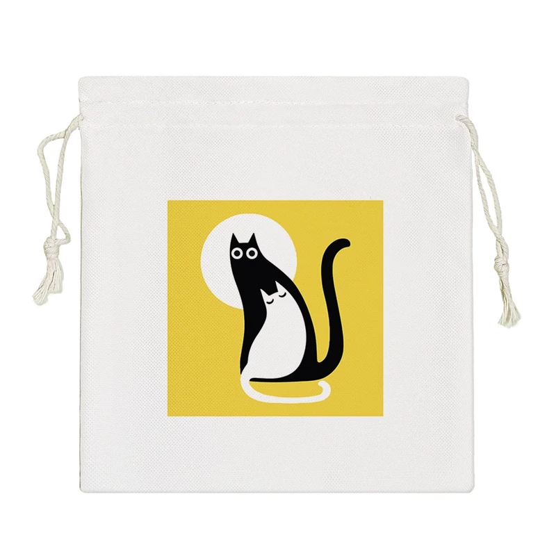 نظم دهنده خندالو مدل گربه سیاه و سفید کد 8600-S