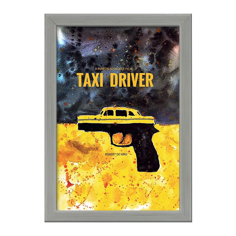 تابلو خندالو طرح راننده تاکسی (Taxi Driver) کد F11366