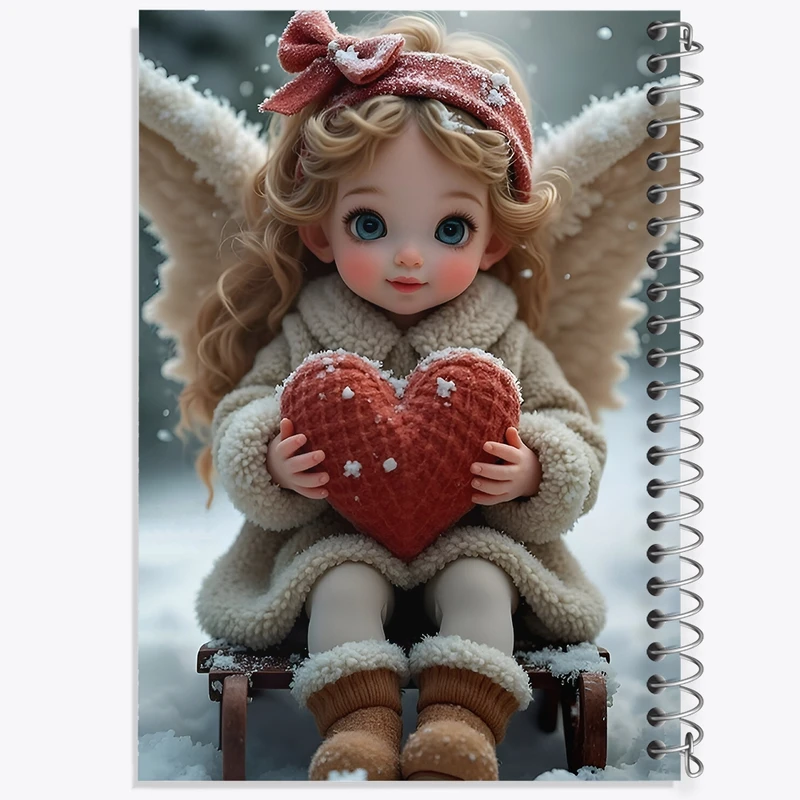 دفتر شطرنجی 50 برگ خندالو طرح دخترانه کد F9485