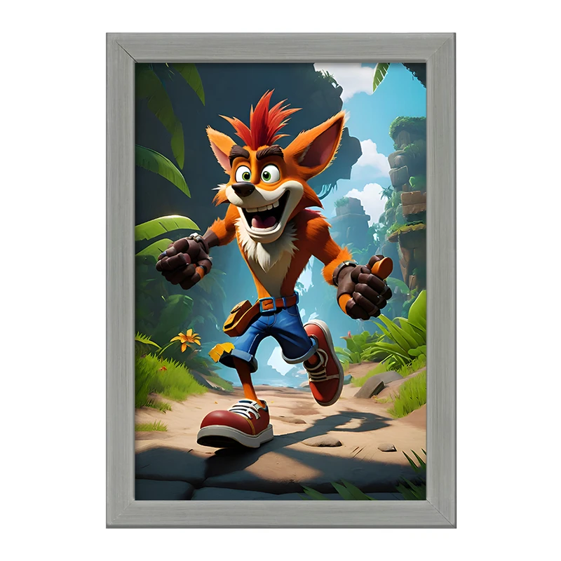 تابلو خندالو طرح کراش باندیکوت (Crash Bandicoot) کد F11711