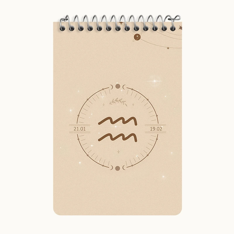 دفتر یادداشت 50 برگ خندالو طرح ماه تولد بهمن کد F10897