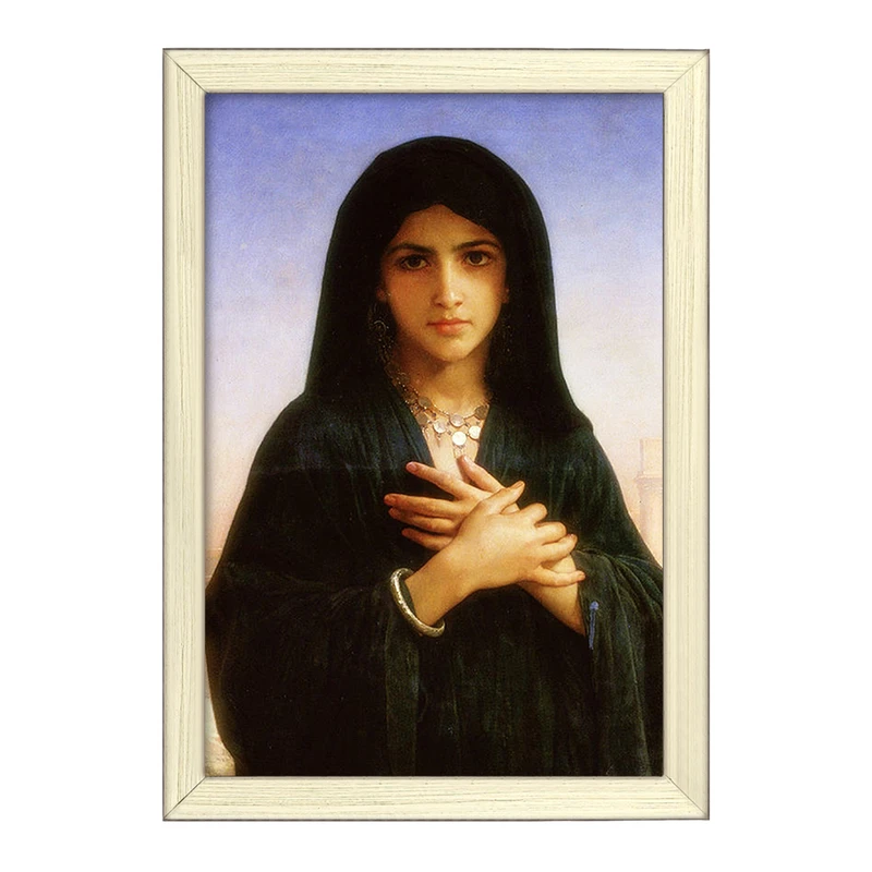 تابلو خندالو طرح نقاشی توبه کننده اثر ویلیام آدولف بوگرو کد F12163