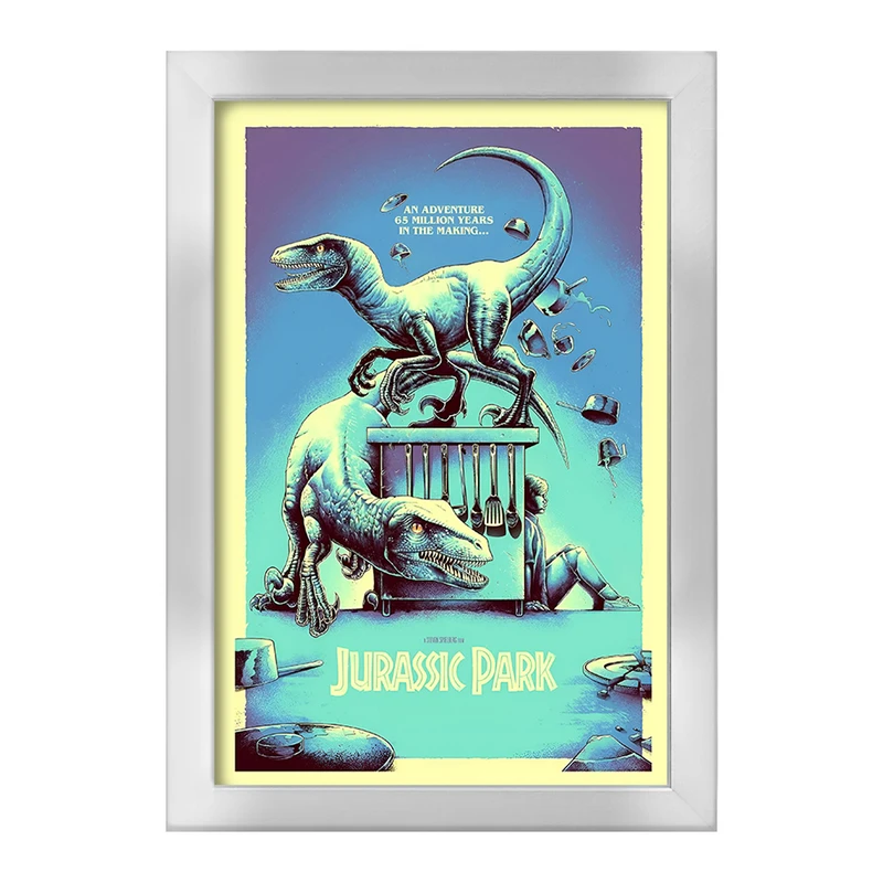 تابلو خندالو طرح ژوراسیک (Jurassic Park) کد F13771