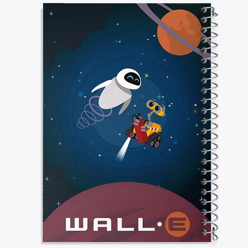 دفتر مشق 100 برگ خندالو طرح وال ای (wall-E) کد F9692