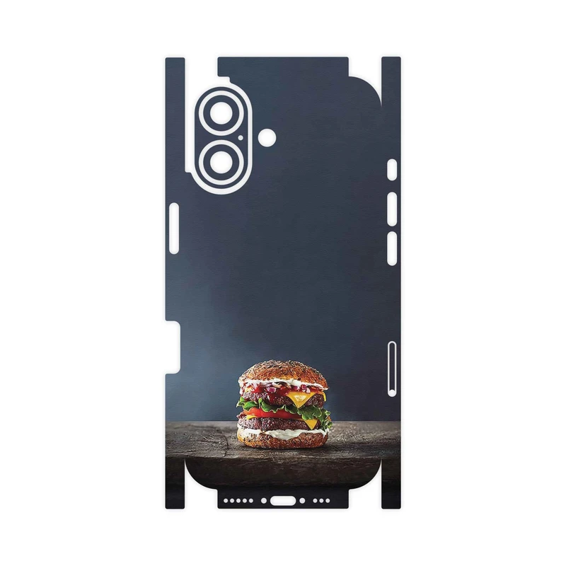 برچسب پوششی ماهوت مدل Hamburger-FullSkin مناسب برای گوشی موبایل اپل iPhone 17