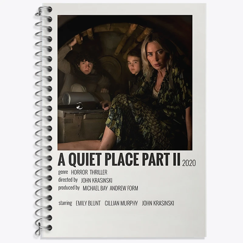 دفتر نت موسیقی 50 برگ خندالو طرح یک مکان ساکت (A Quiet Place) کد F12941