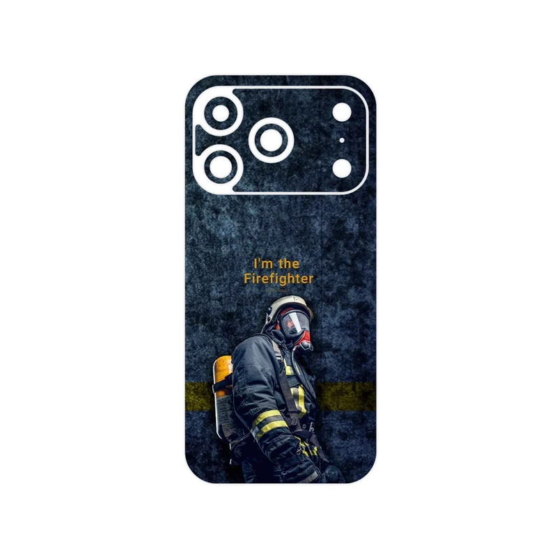 برچسب پوششی ماهوت مدل Firefighter مناسب برای گوشی موبایل اپل iPhone 17 Pro