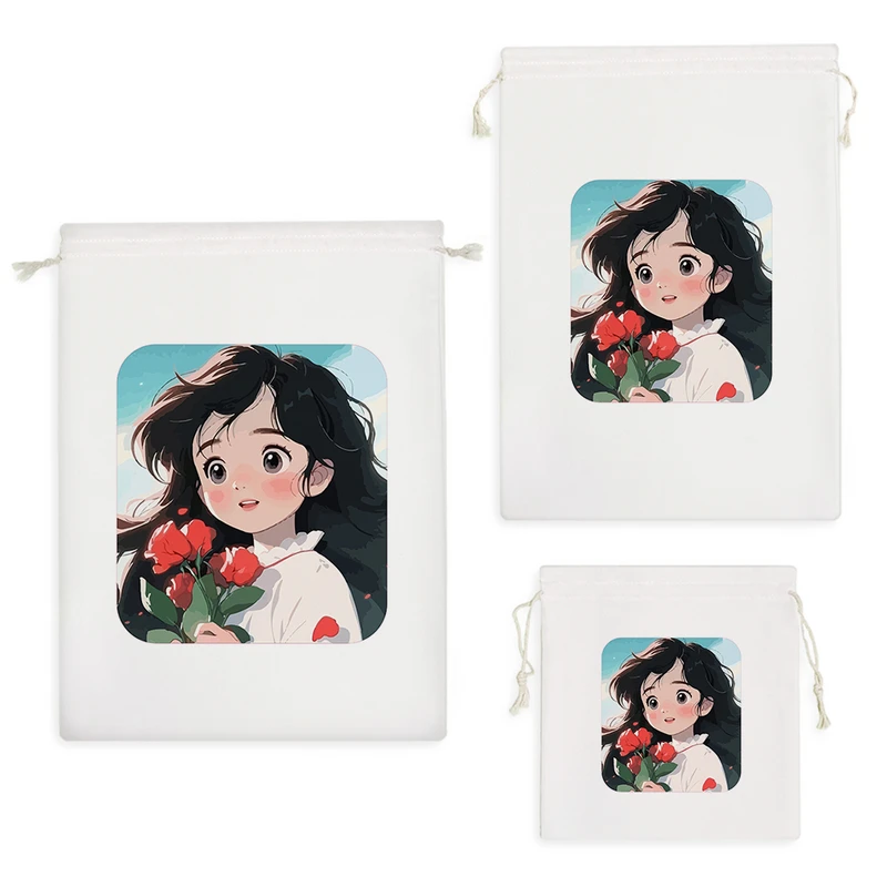 نظم دهنده خندالو مدل دختر بچه و گل رز کد 8266 مجموعه 3 عددی