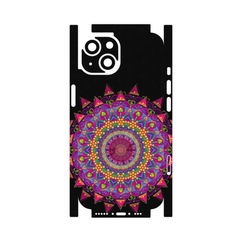 برچسب پوششی ماهوت مدل Mandala Design 5-FullSkin مناسب برای گوشی موبایل اپل iPhone 14