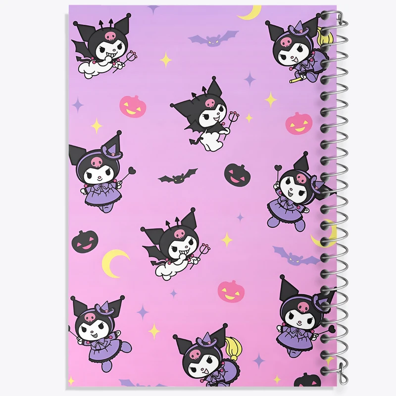 دفتر نقاشی 50 برگ خندالو طرح کرومی (Kuromi) کد N9075