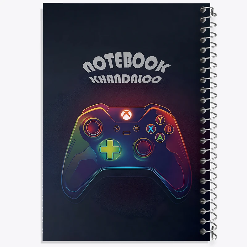 دفتر مشق 100 برگ خندالو طرح گیمر(Gamer) کد N7741