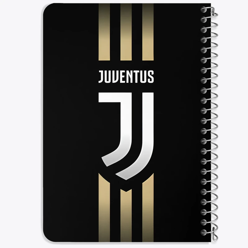 دفتر یادداشت 50 برگ خندالو طرح یوونتوس (Juventus) کد F12044