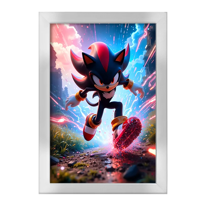 تابلو خندالو طرح سونیک (Sonic) کد F12650