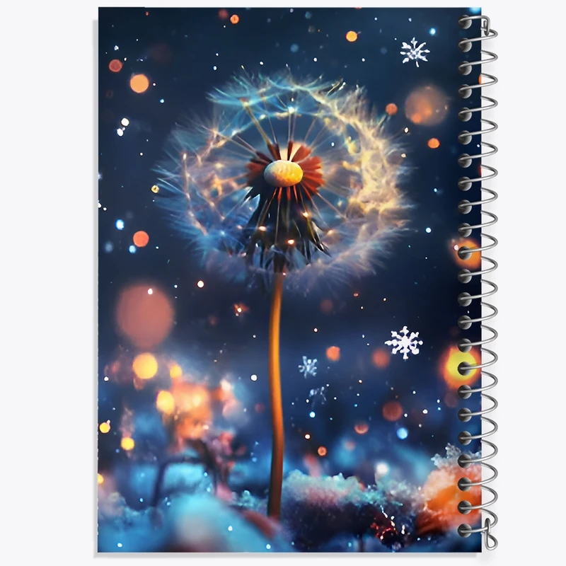 دفتر طراحی 50 برگ خندالو طرح قاصدک کد F9620