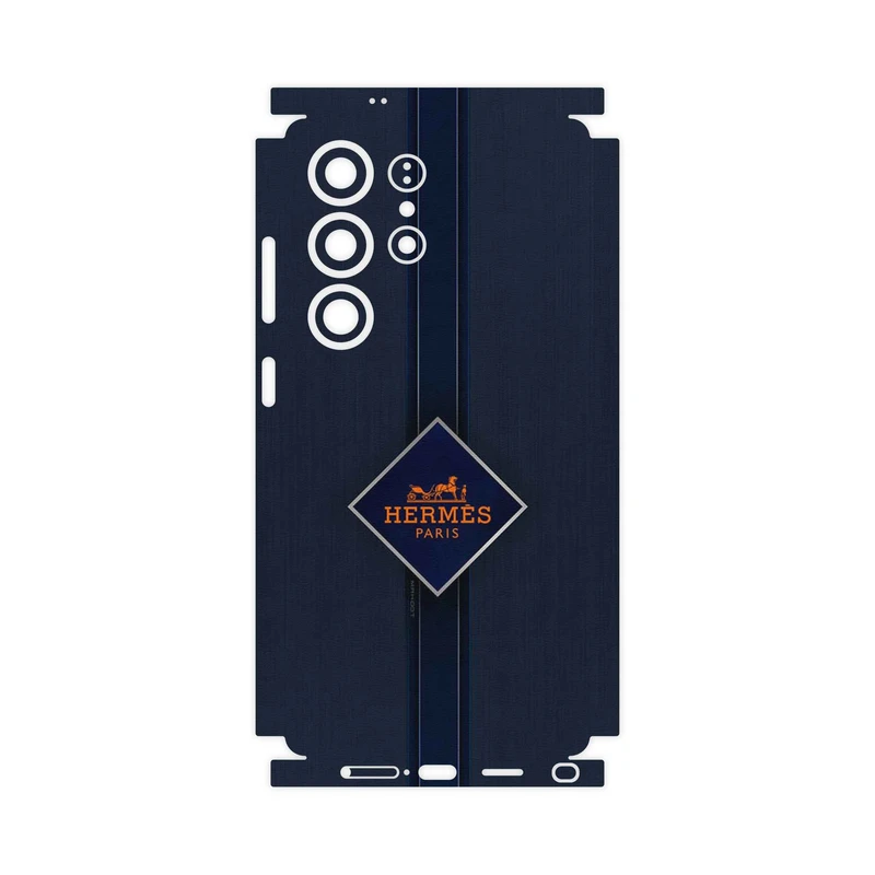 برچسب پوششی ماهوت مدل Hermes_Logo-FullSkin مناسب برای گوشی موبایل سامسونگ Galaxy S25 Ultra