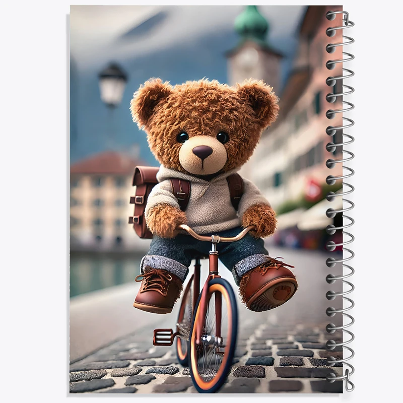 دفتر نقاشی 50 برگ خندالو طرح تدی کیوت کد F4341