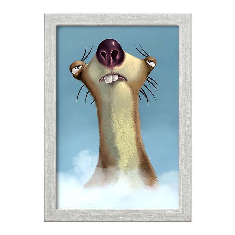 تابلو خندالو طرح عصر یخبندان کد F11029