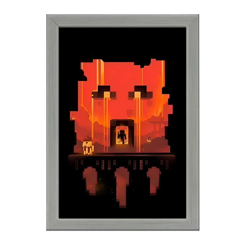 تابلو خندالو طرح ماینکرافت (Minecraft) کد F3486