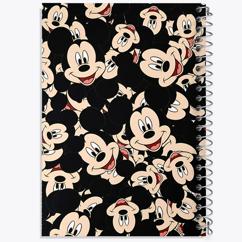 دفتر طراحی 50 برگ خندالو طرح پترن میکی موس کد N7085