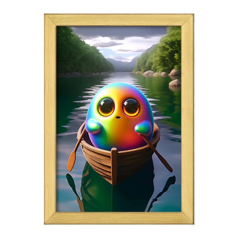 تابلو خندالو طرح قطره بامزه کد F7542