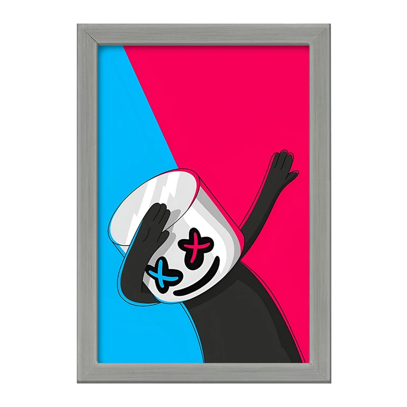 تابلو خندالو طرح مارشملو (Marshmello) کد F10847