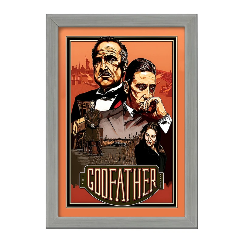 تابلو خندالو طرح پدر خوانده (The Godfather) کد F13562