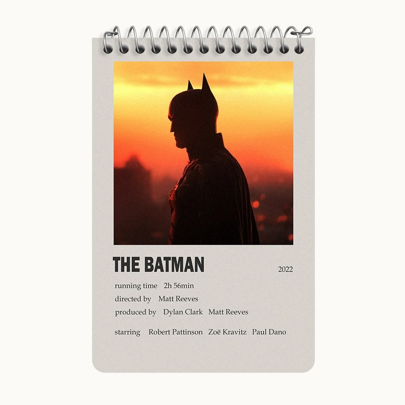 دفتر یادداشت 50 برگ خندالو طرح بتمن (Batman) کد F13417