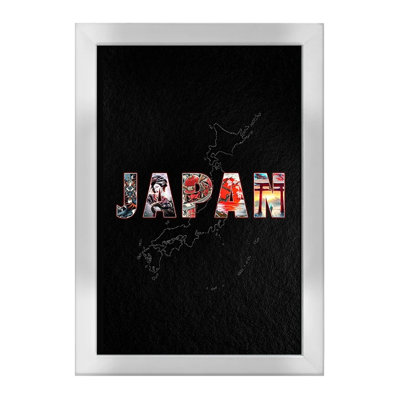 تابلو خندالو طرح ژاپن (Japan) کد F4837