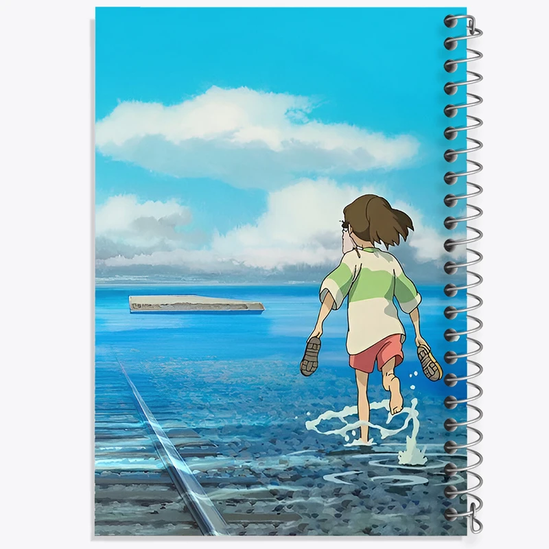 دفتر مشق 50 برگ خندالو طرح انیمه شهر اشباح (Spirited Away) کد F3478
