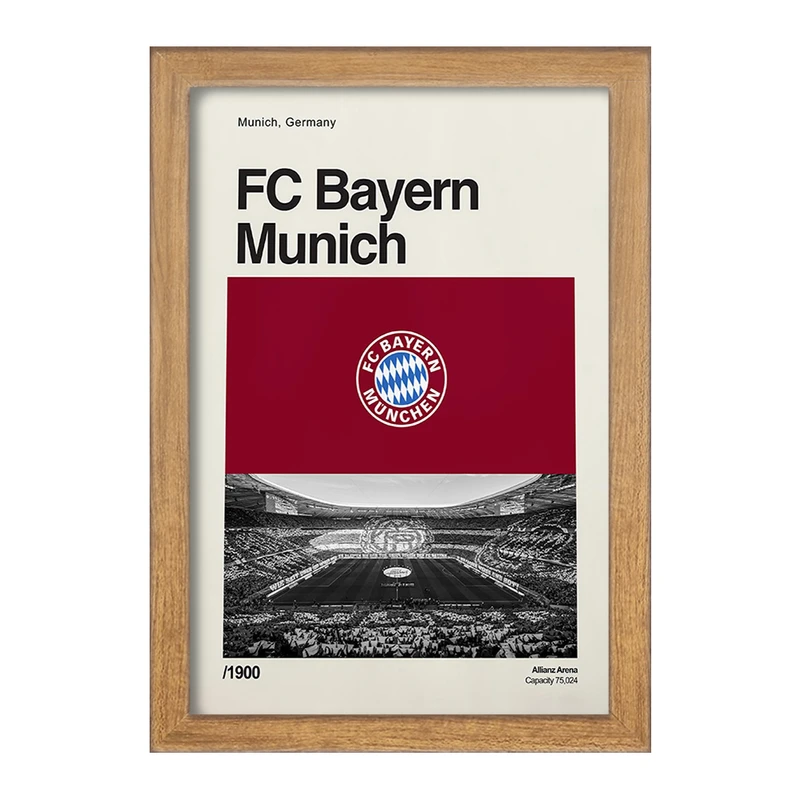 تابلو خندالو طرح بایرن مونیخ (Bayern Munich) کد F13882