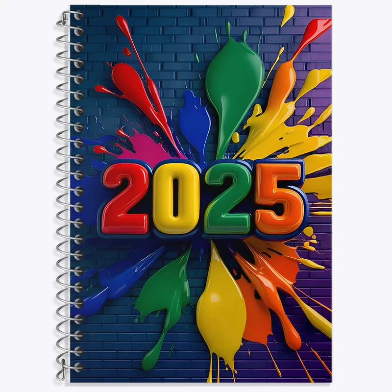 دفتر زبان دوخط 50 برگ خندالو طرح سال 2025 کد F8936