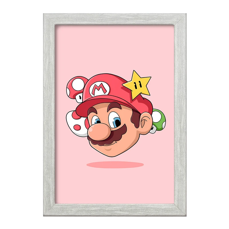 تابلو خندالو طرح سوپر ماریو کد F11813