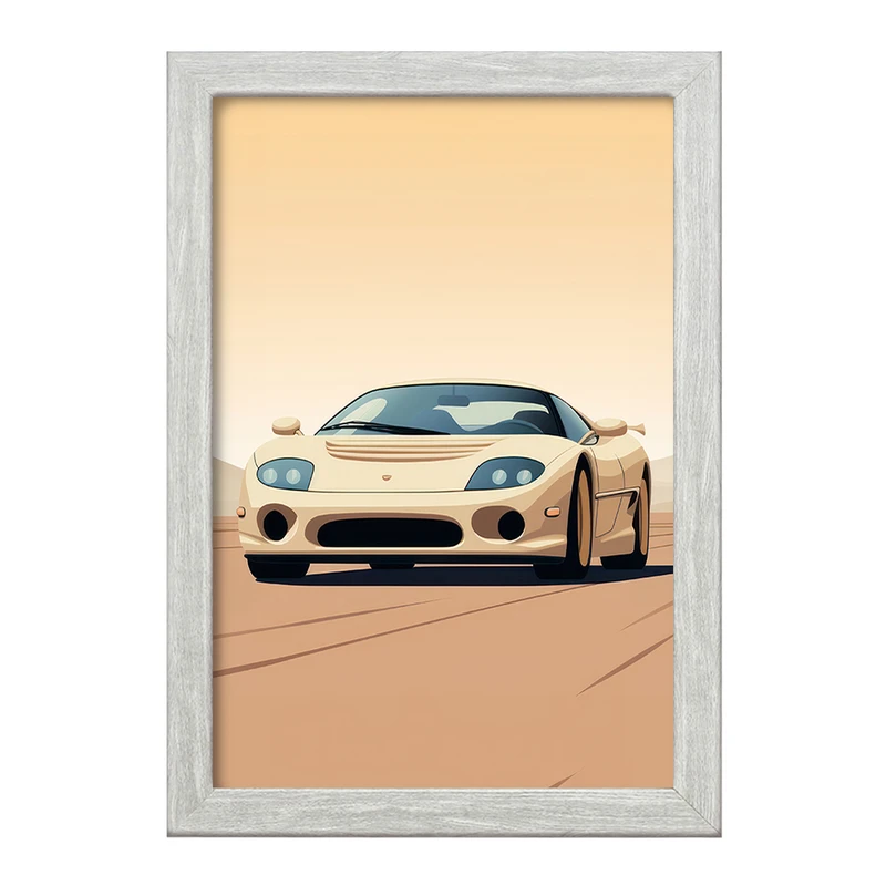 تابلو خندالو طرح ماشین اسپرت کد F3022