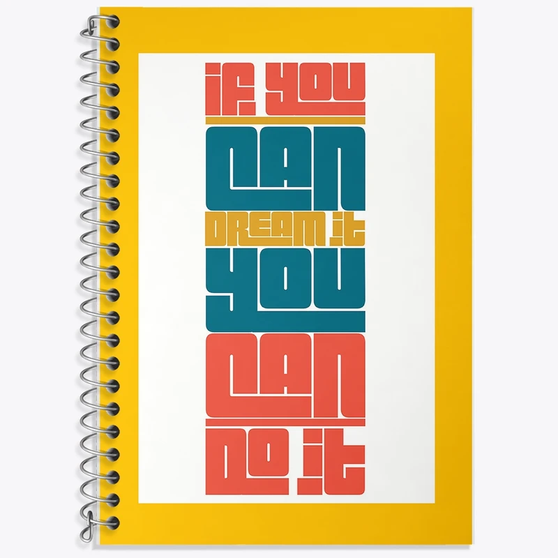 دفتر لغت 50 برگ خندالو طرح انگیزشی کد F11457