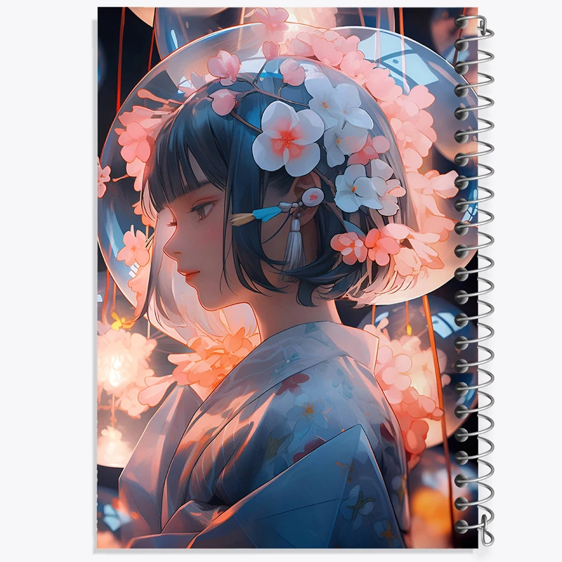 دفتر شطرنجی 50 برگ خندالو طرح دخترانه کد F9085