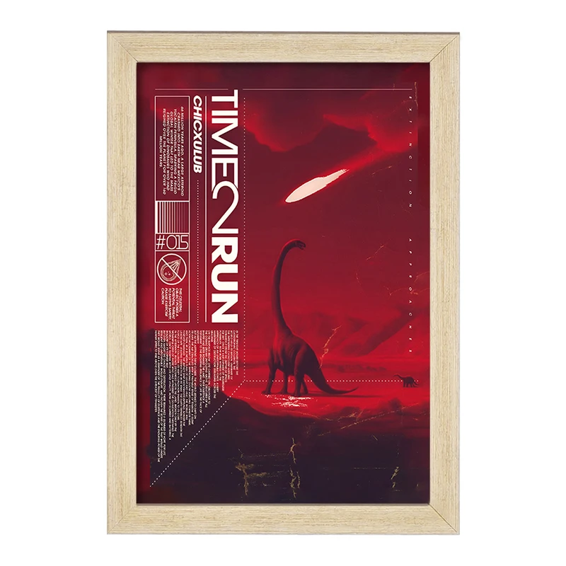 تابلو خندالو طرح دایناسور (Dino) کد F13764