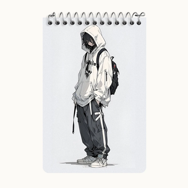 دفتر یادداشت 50 برگ خندالو طرح پسرانه کد F4164