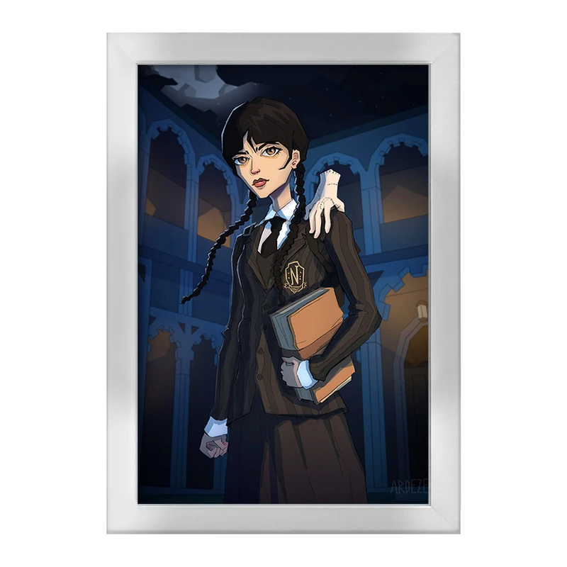 تابلو خندالو طرح ونزدی (Wednesday) کد F2466