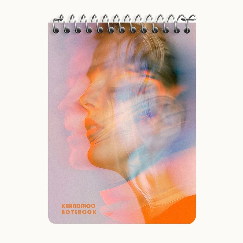 دفتر یادداشت 50 برگ خندالو طرح فانتزی کد N8921