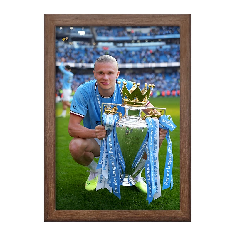 تابلو خندالو طرح ارلینگ هالند (Erling Haaland) کد F14277