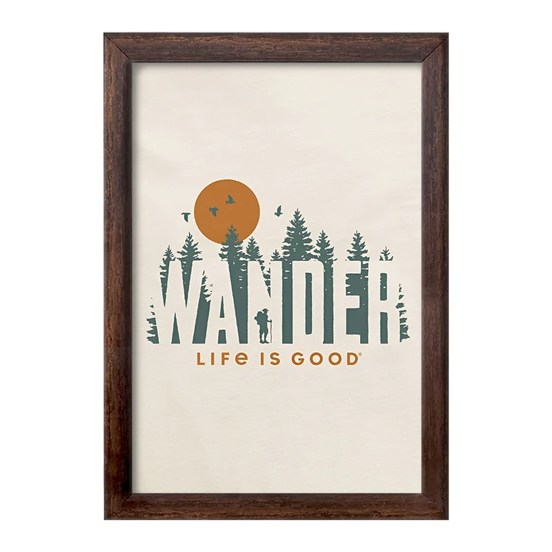 تابلو خندالو طرح Wander Life Is Good کد F14252