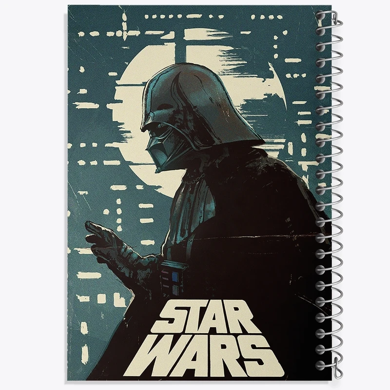 دفتر طراحی 50 برگ خندالو طرح جنگ ستارگان (Star Wars) کد F1770