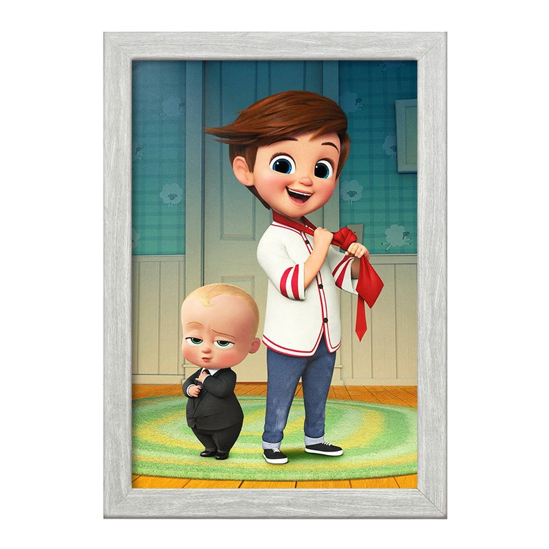 تابلو خندالو طرح بچه رئیس کد F2225