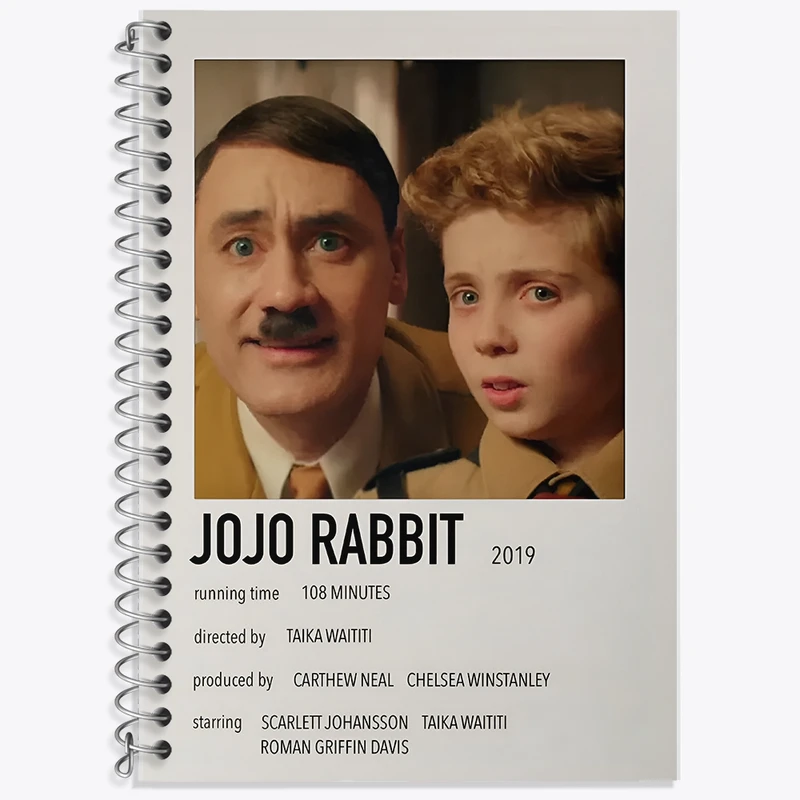 دفتر لغت 50 برگ خندالو طرح جوجو خرگوشه (Jojo Rabbit) کد F13042