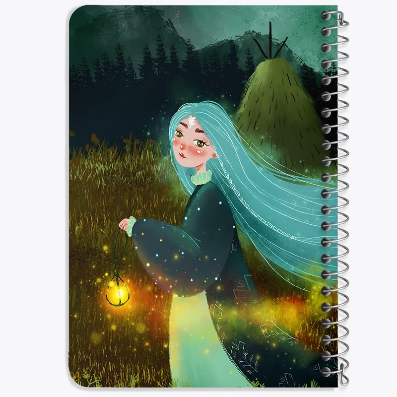 دفتر یادداشت 50 برگ خندالو طرح دخترانه کد N6308