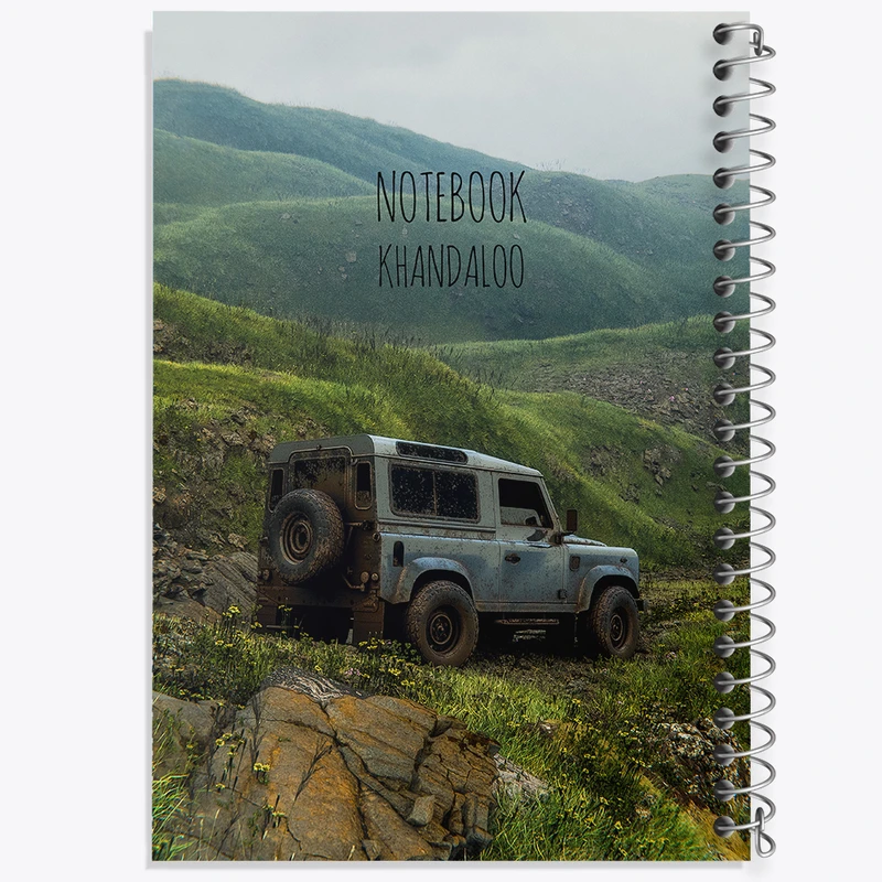 دفتر نقاشی 50 برگ خندالو طرح طبیعت کوهستانی کد N7875