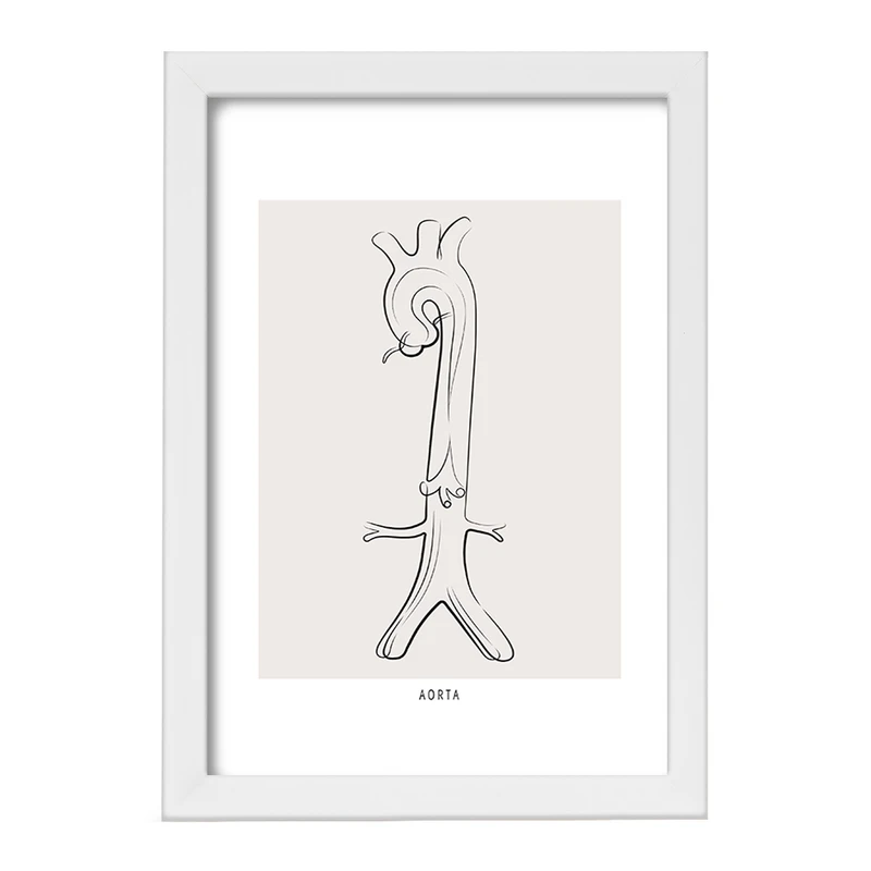 تابلو خندالو طرح آئورت (Aorta) کد F13906